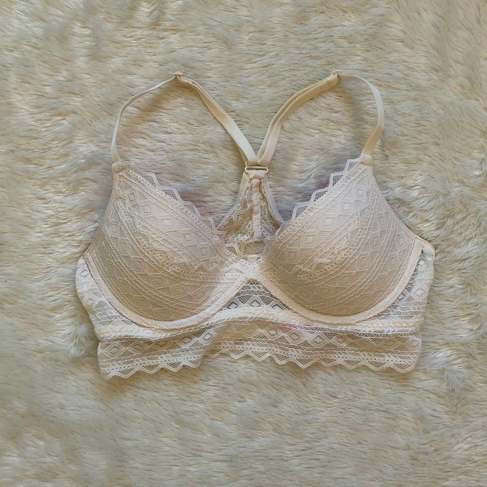 VS Pink Lace Racer back Bra